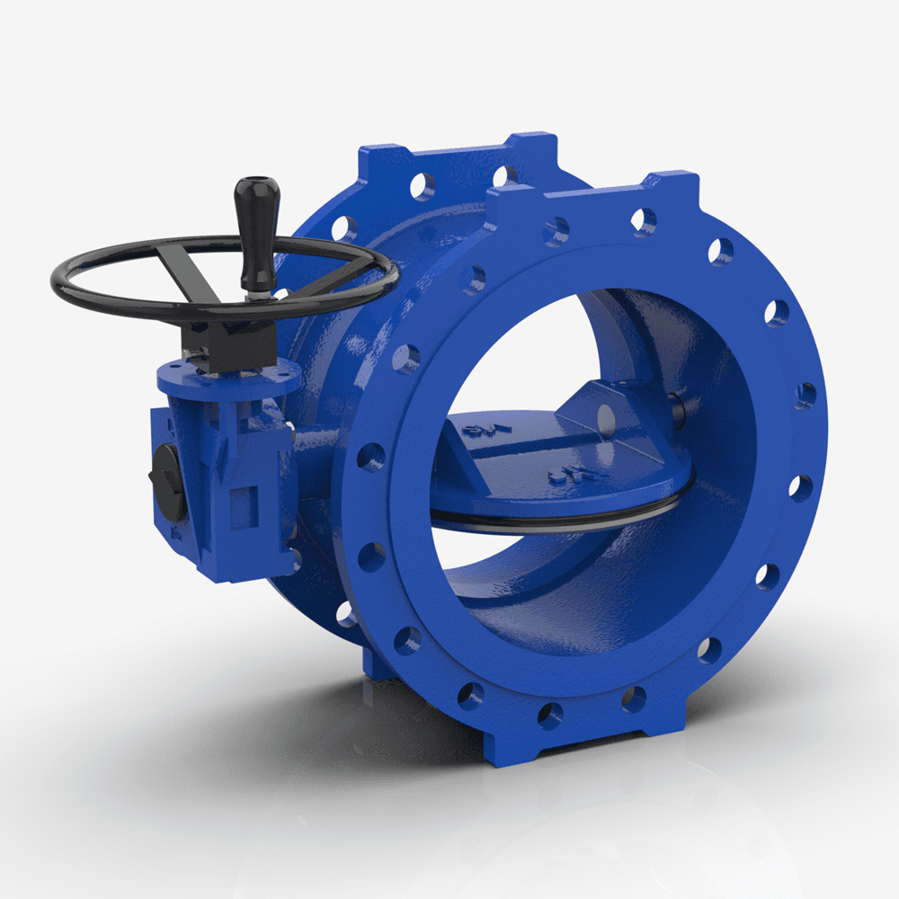 Double Flanged Butterfly Valve