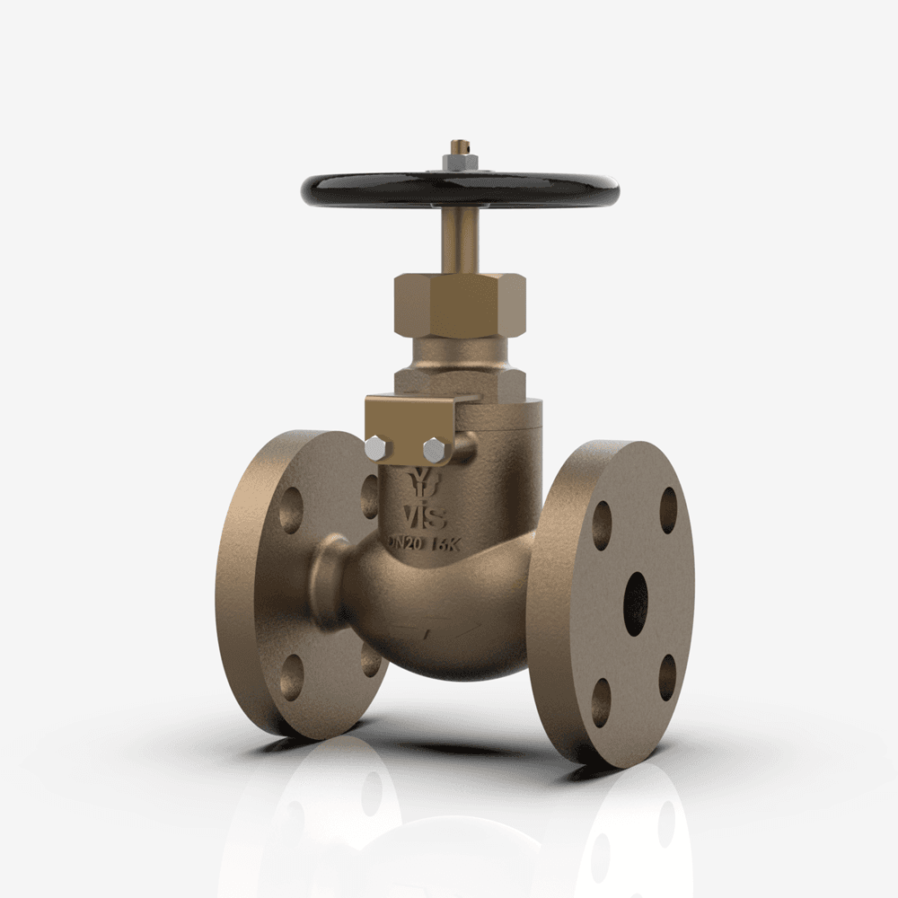 JIS 16K Straight Globe Valve