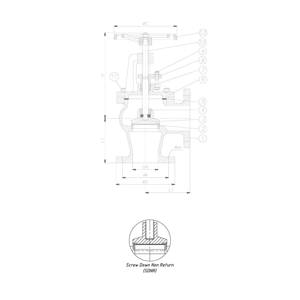 JIS 16K Angle Globe Valve (2)