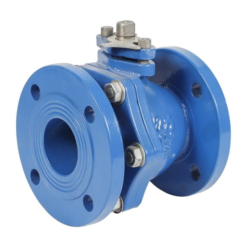 Cast Iron Flanged Ball Valve (2)