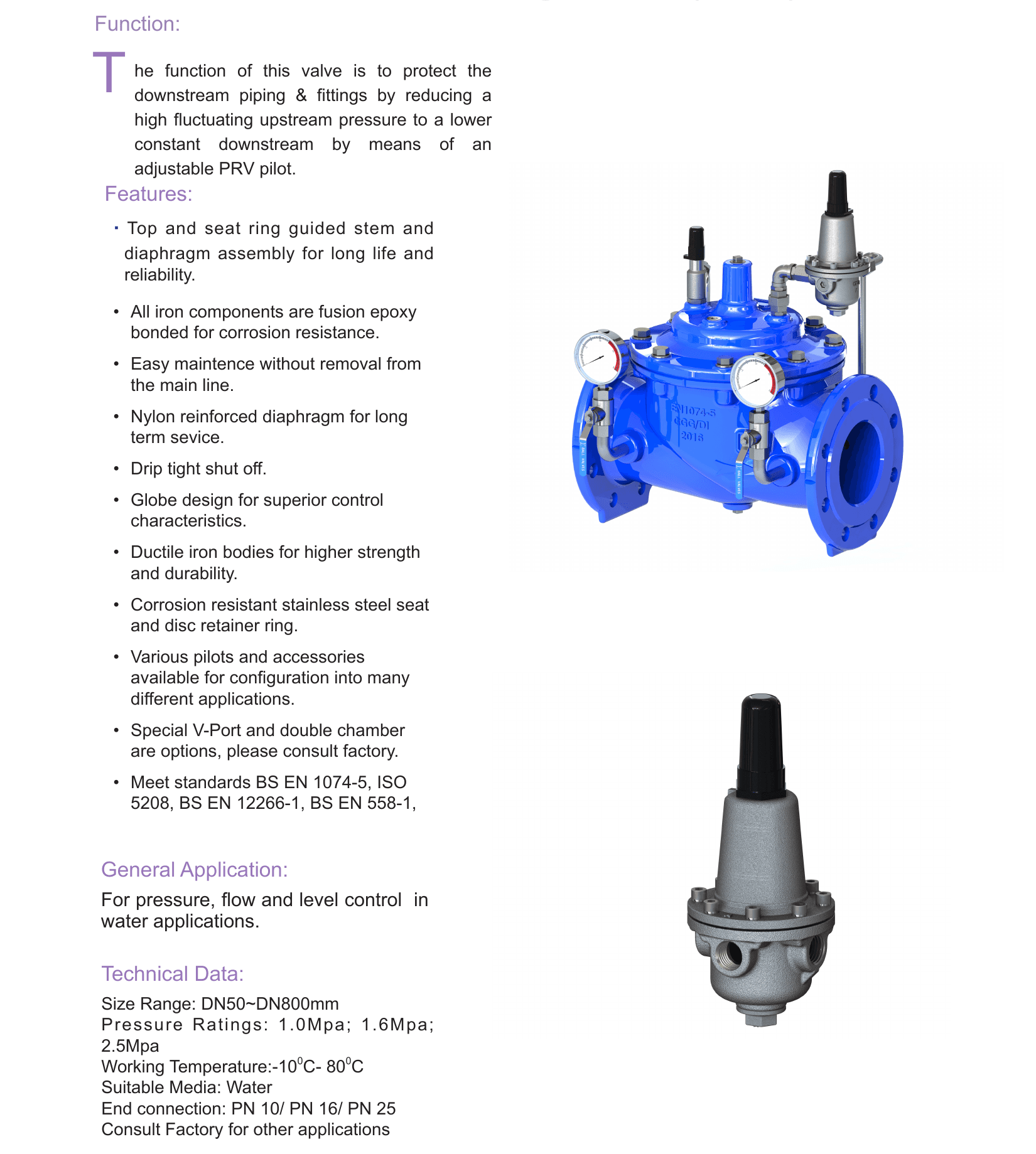 A200 Pressure Reducing Valve (2)
