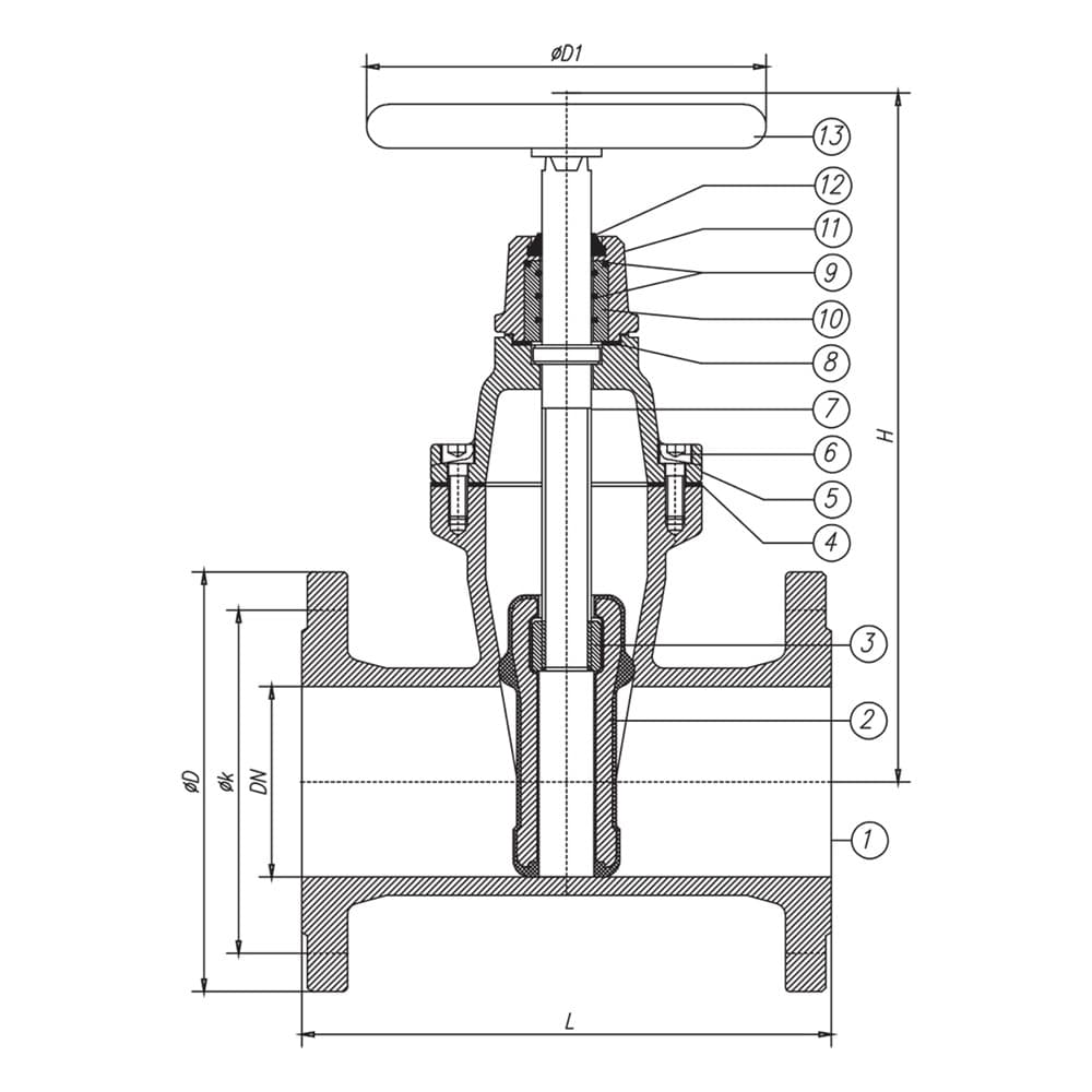 Resilient Seat Gate Valve (2)