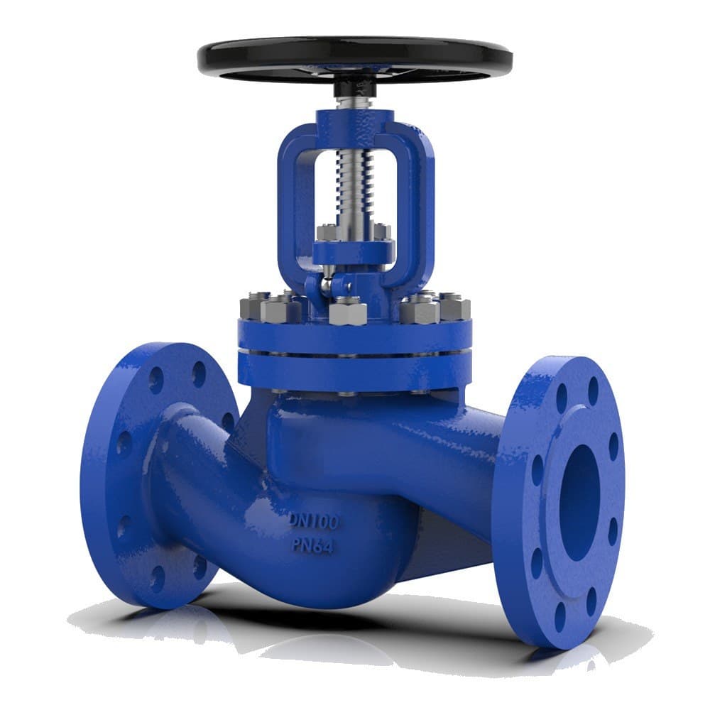 Straight and Angle Type Bellow Sealed Globe Valve S. Form VBK-16 / A. Form VAK-16