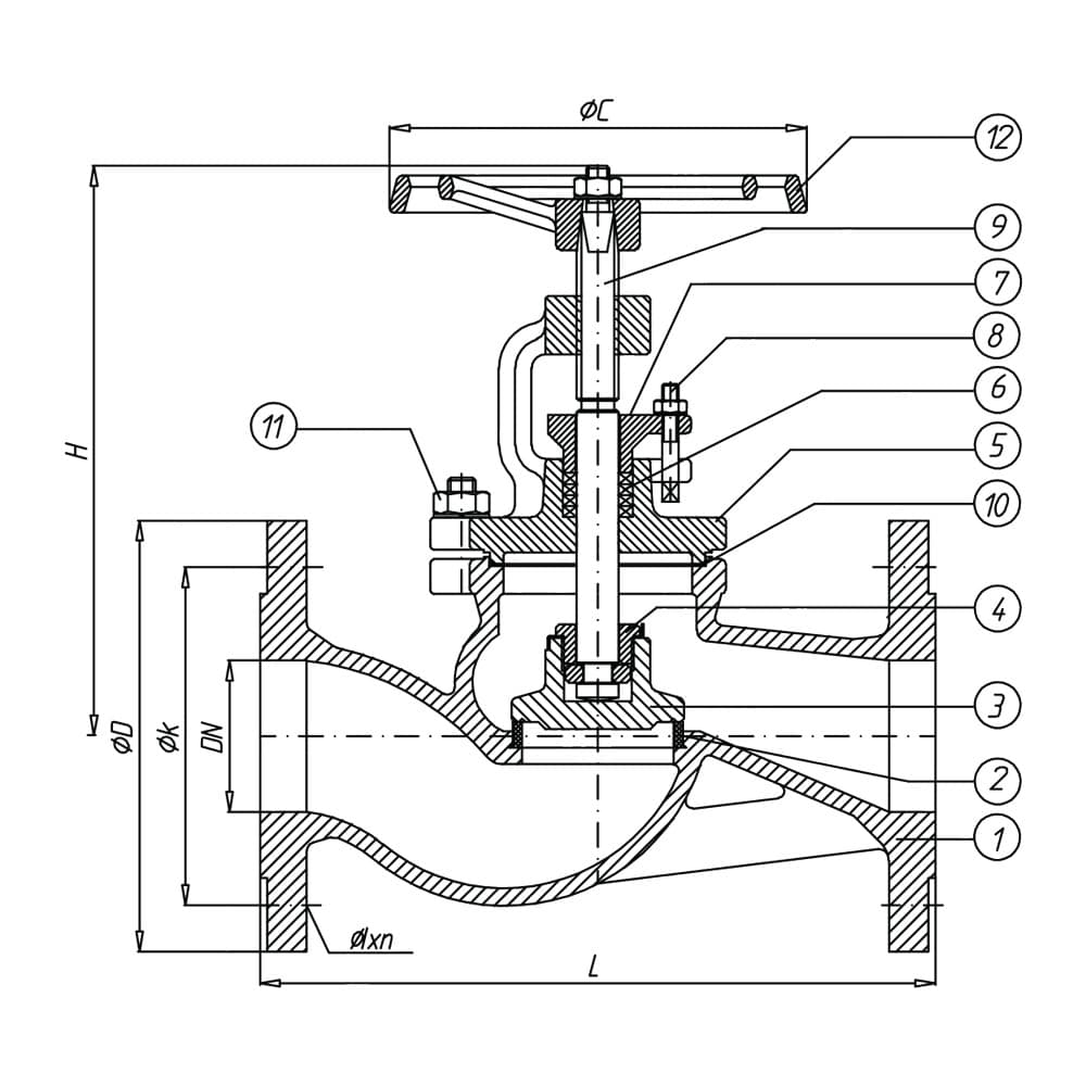 Straight Globe Valve (2)