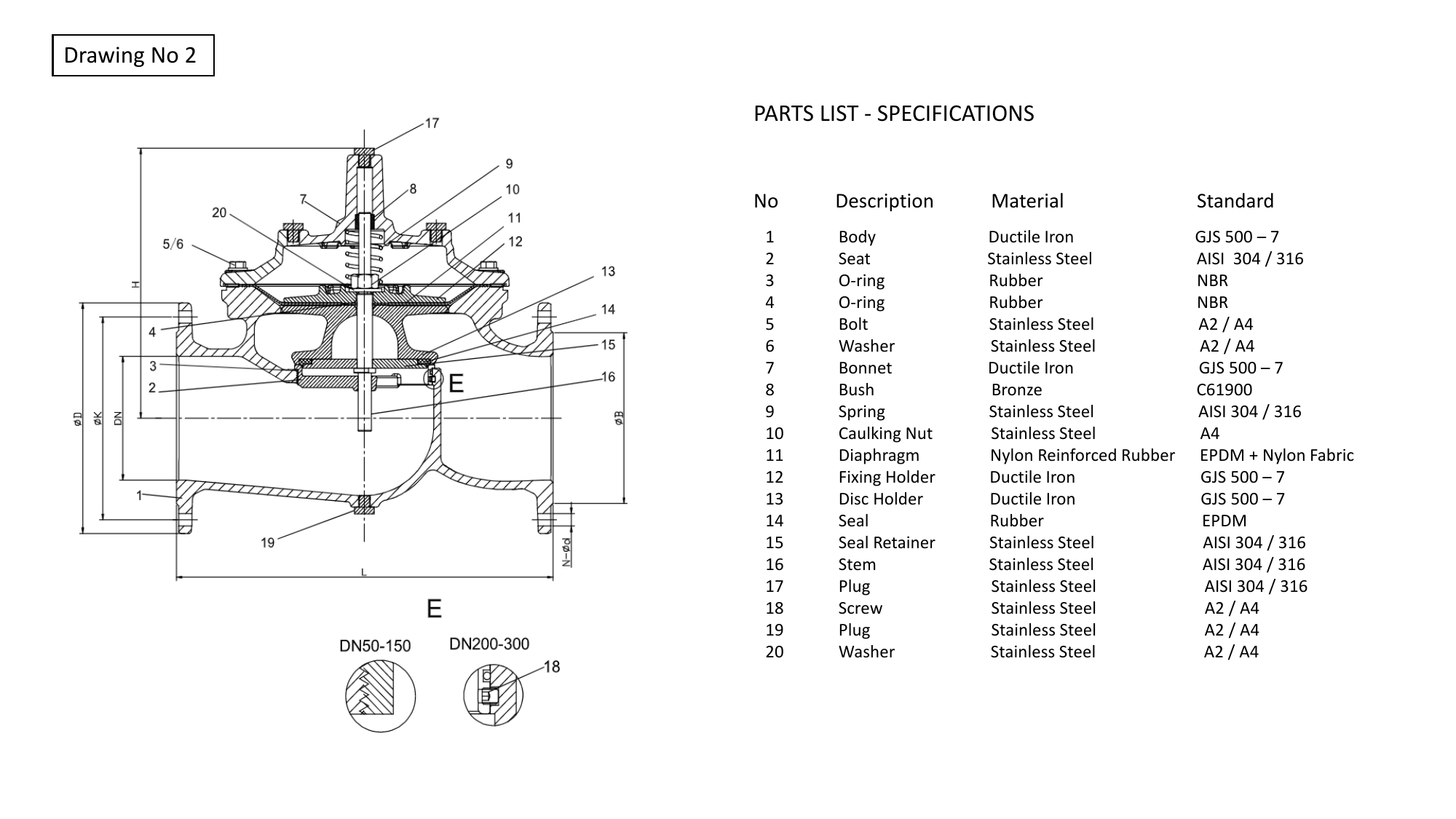 P400 Flow Rate Control Pilot drawing 2
